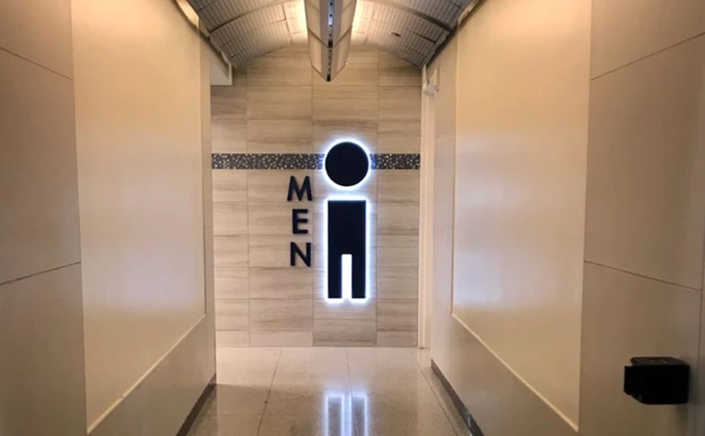 Signage for Bathrooms in Davenport